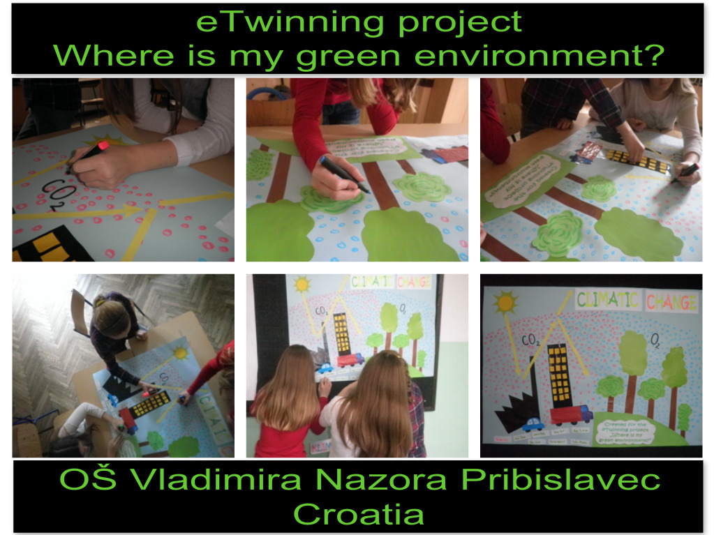 eTwinning project Where is my green environment? - Climatic change