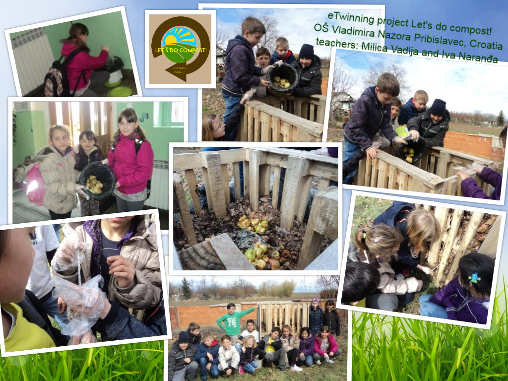eTwinning project Let's do compost! Pribislavec