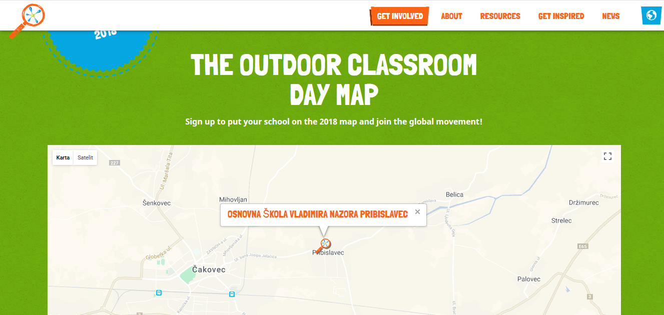 Outdoor Classroom Day - May 2018 - Pribislavec