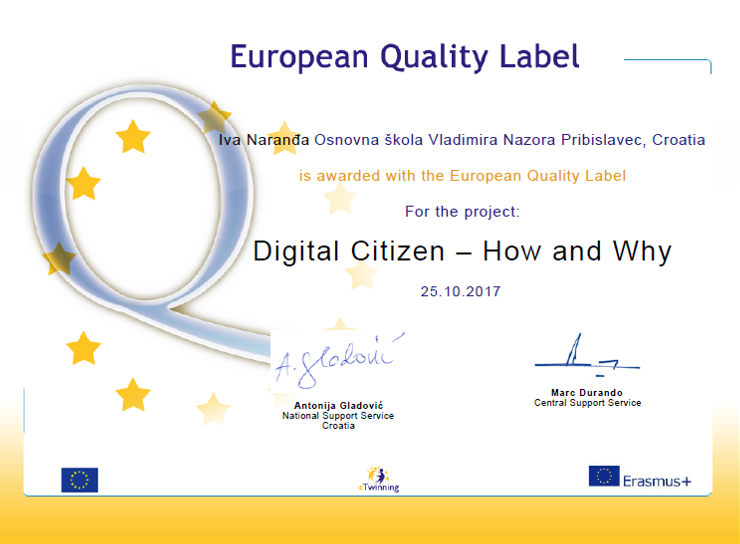 eTwinning EQL Digital Citizen - How and Why