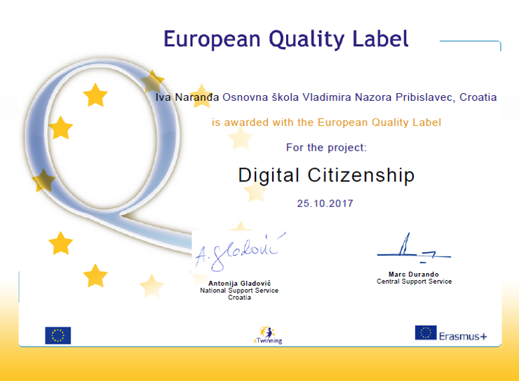 eTwinning EQL Digital Citizenship