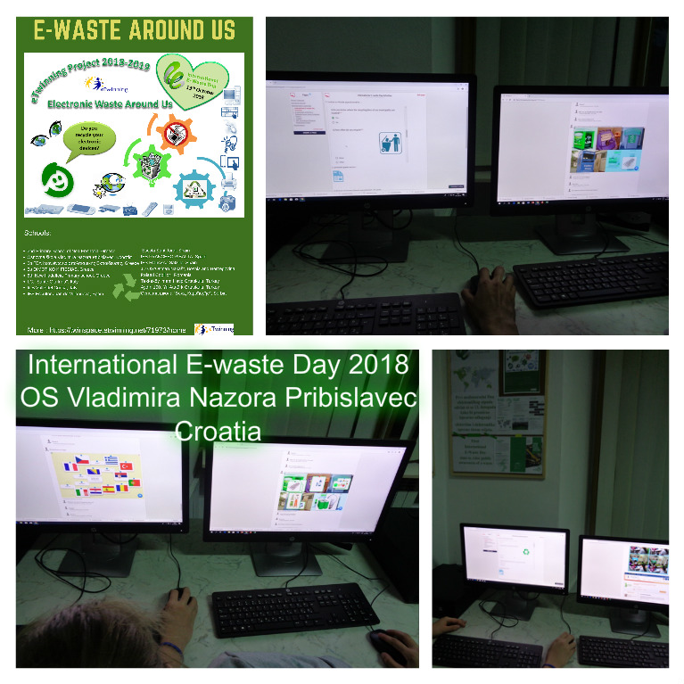 International E-waste Day 2018 Pribislavec eTwinning