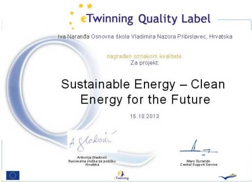 QL - SUSTAINABLE ENERGY - CLEAN ENERGY FOR THE FUTURE